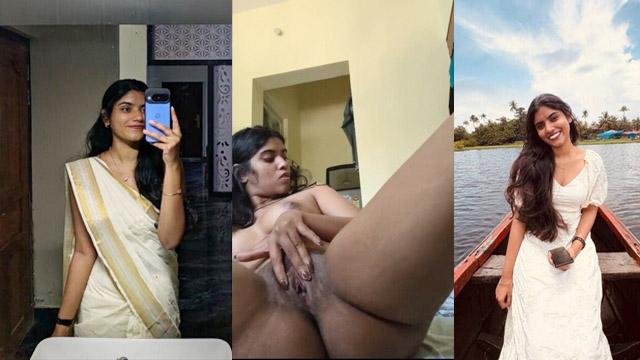 Sexy Tamil Slim IT Girl Showing Boobs Pussy Rubbing MMS